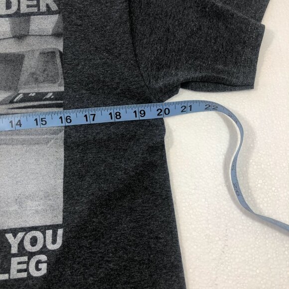 NWOT STAR WARS VADER Short Sleeve Grey Mens T-Shirt Pullover Gray Shirt Size Med - Picture 7 of 11